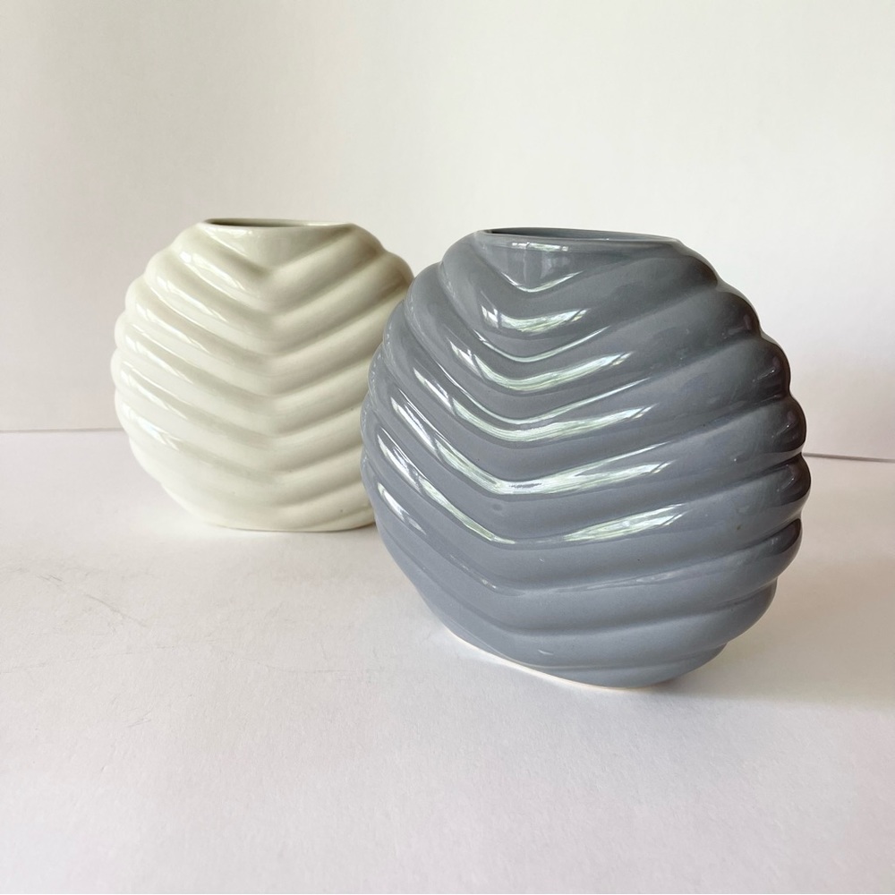 Ceramic Post Modern Art Deco Vases